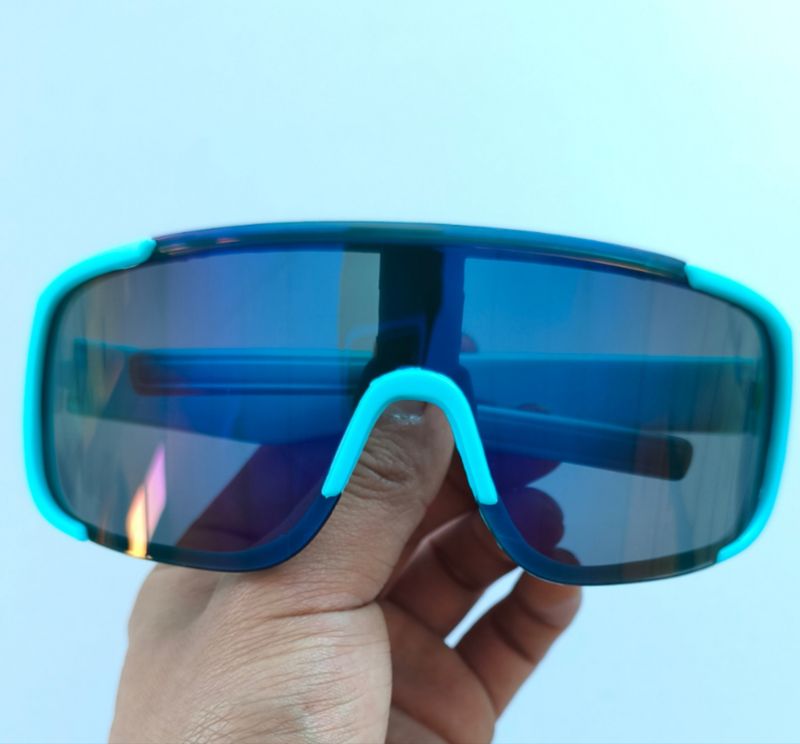 Outdoor Cycling Windproof Slimming Sunglasses Ski Goggles Protective Black Large Frame Hiking Glasses_voghion.com