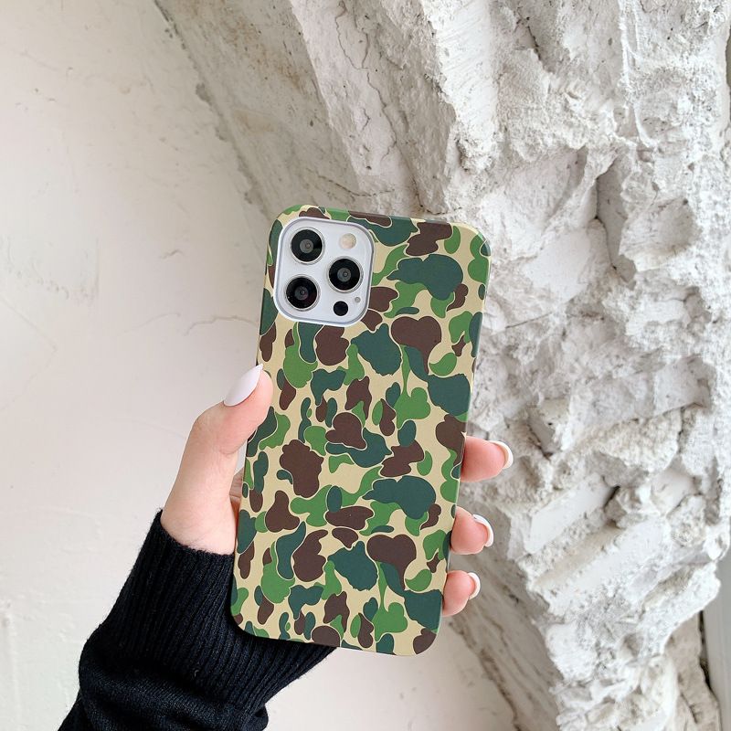 Ovitek za mobilni telefon, nov maskirni vzorec, primeren za 15promax Apple 14/13, ovitek za mobilni telefon 8plus, nalepka za vodo 12, trdi ovitek_voghion.com