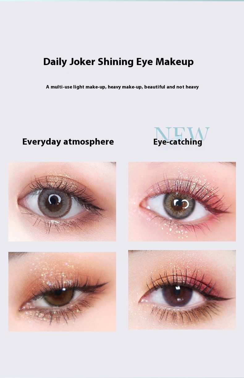 Stiloul fard de pleoape Phantom Iridescent Highlight este modelat cu o notă de sclipici fin perlat pentru a lumina fardul de pleoape cu cap dublu._voghion.com