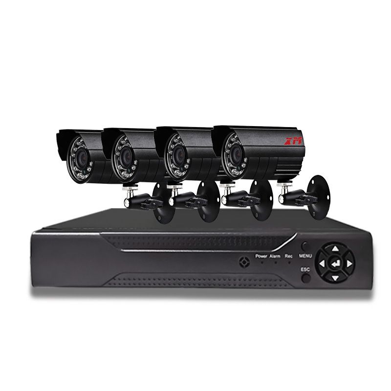 HD Nachtzicht AHD DVR Kit Bekabelde Set Surveillance Recorder Waterdichte Bullet Camera_voghion.com
