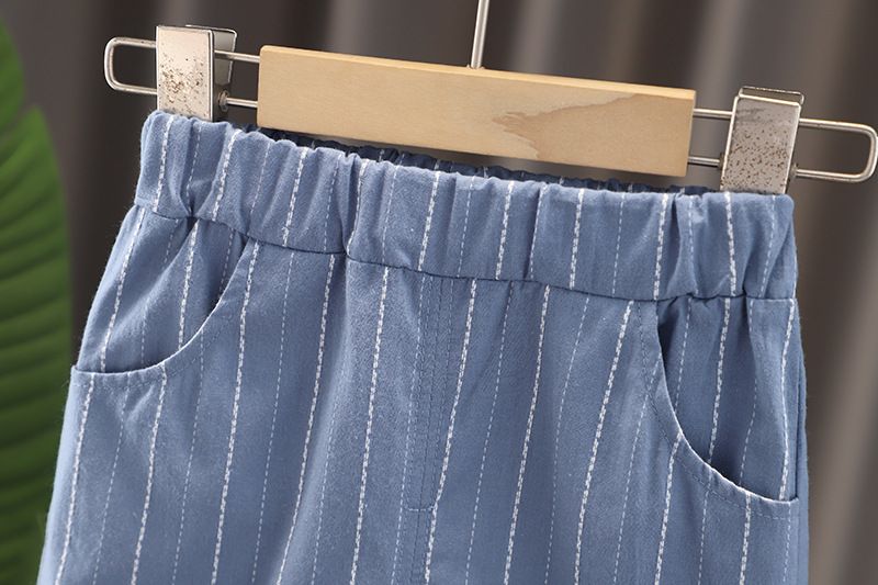 2024. aasta uus vest, ülikond, suvine lühikeste varrukatega kleit, laste Korea väljaande rõivad_voghion.com