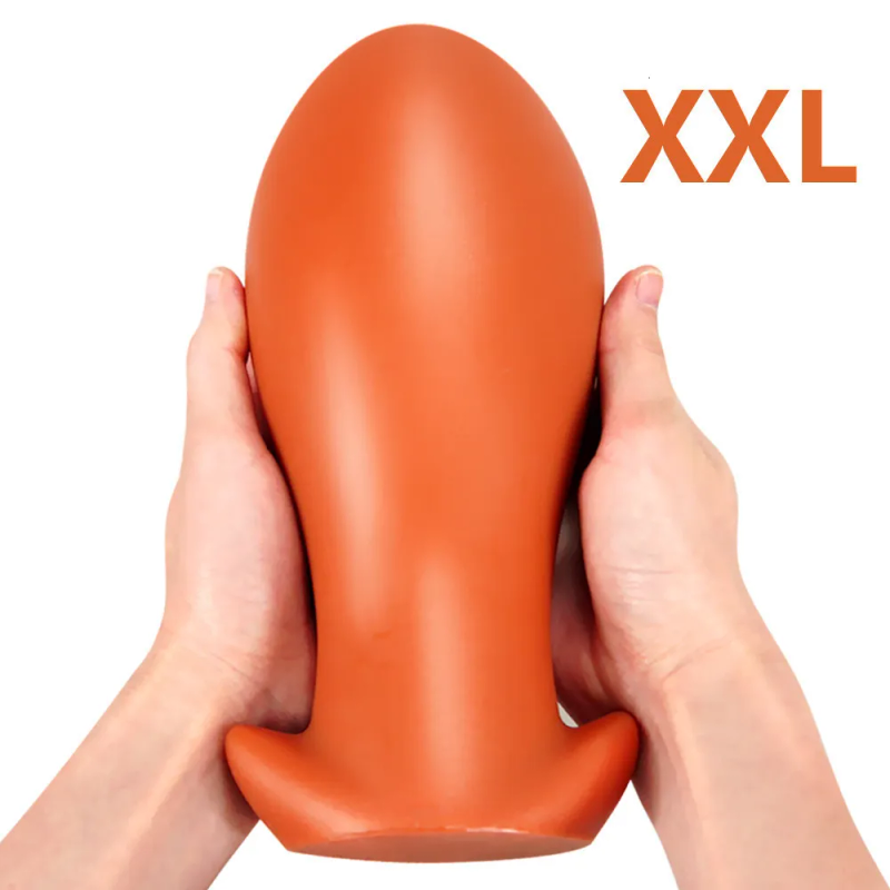 Giocattoli anali Gigante vibratore in silicone giocattolo del sesso grande butt plug da uomo espansore anale l Stimolatore di espansione dell'ano gay_voghion.com