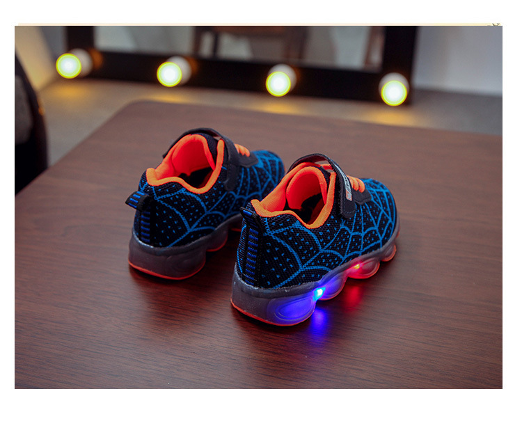Spring And Autumn Children's Shoes Children's Light Shoes Running Shoes For Boys And Girls Baby Flashing Single Shoes Led Light Sneakers Net Surface_voghion.com