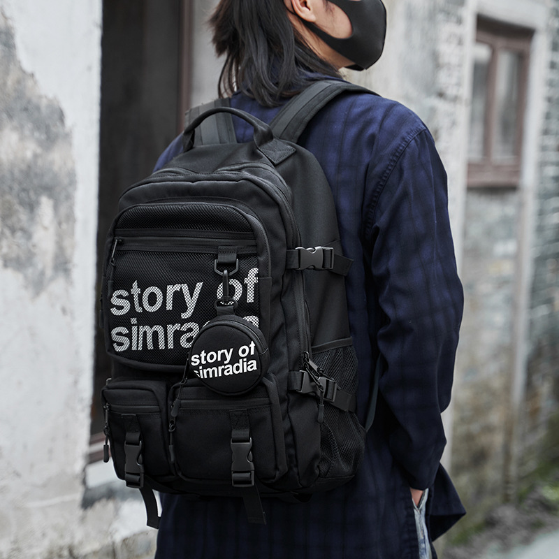 Men's Backpack Stylish High-Capacity Travel Multi-Functional Backpack 2025 Fall/Winter New_voghion.com