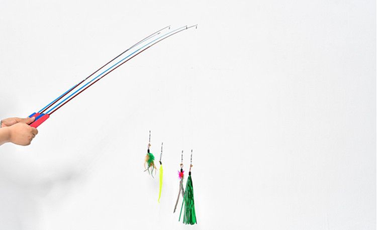 Tête de rechange directe pour grande baguette pour chat Teaser Feather_voghion.com