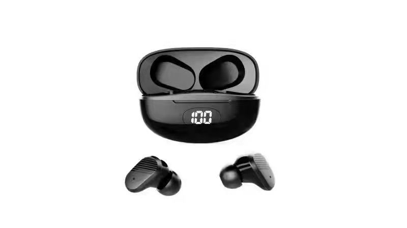 A69 Auricolari wireless Bluetooth 5.3 con impugnatura corta, durata della batteria ultra lunga, qualità audio elevata, forniti direttamente da_voghion.com