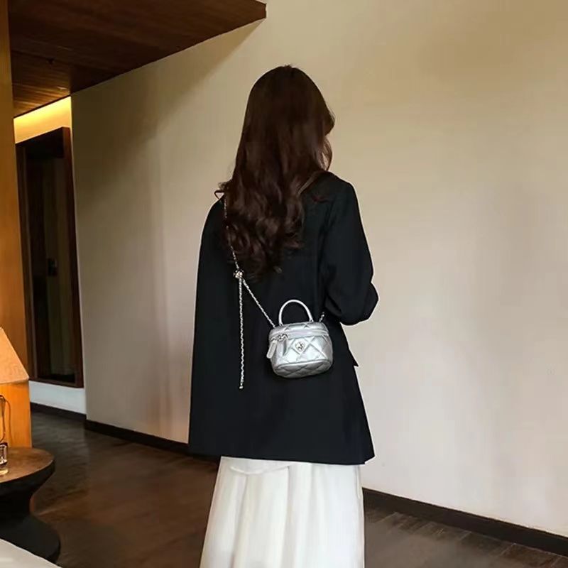 Bolso bandolera de un solo hombro con cadena de té Galaxy Mountain Fragrant Breeze, pequeño, de estilo occidental, nuevo, 2024_voghion.com
