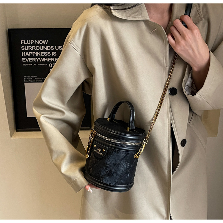 2024 m. Naujas Retro Bucket Krepšys, Universali grandinėlė, Madingas rankinis pečių krepšys, Didelės talpos madingas Crossbody Bag, madingas_voghion.com