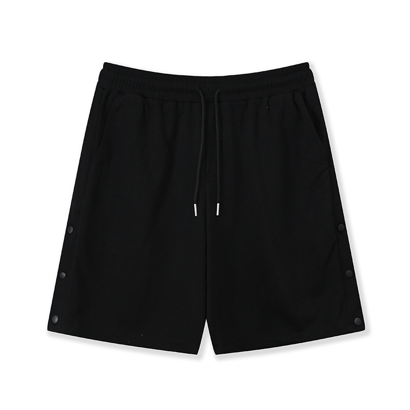 Leisure sports, summer trend, simple versatile, loose fitting, straight tube, comfortable and fashionable cotton shorts,_voghion.com