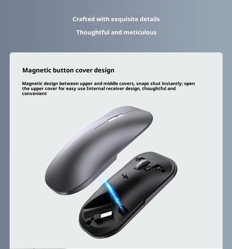 Digitex Digitex Wireless Mouse Business Office Bluetooth Silent Gaming Computer Laptop Desktop Home Customization_voghion.com