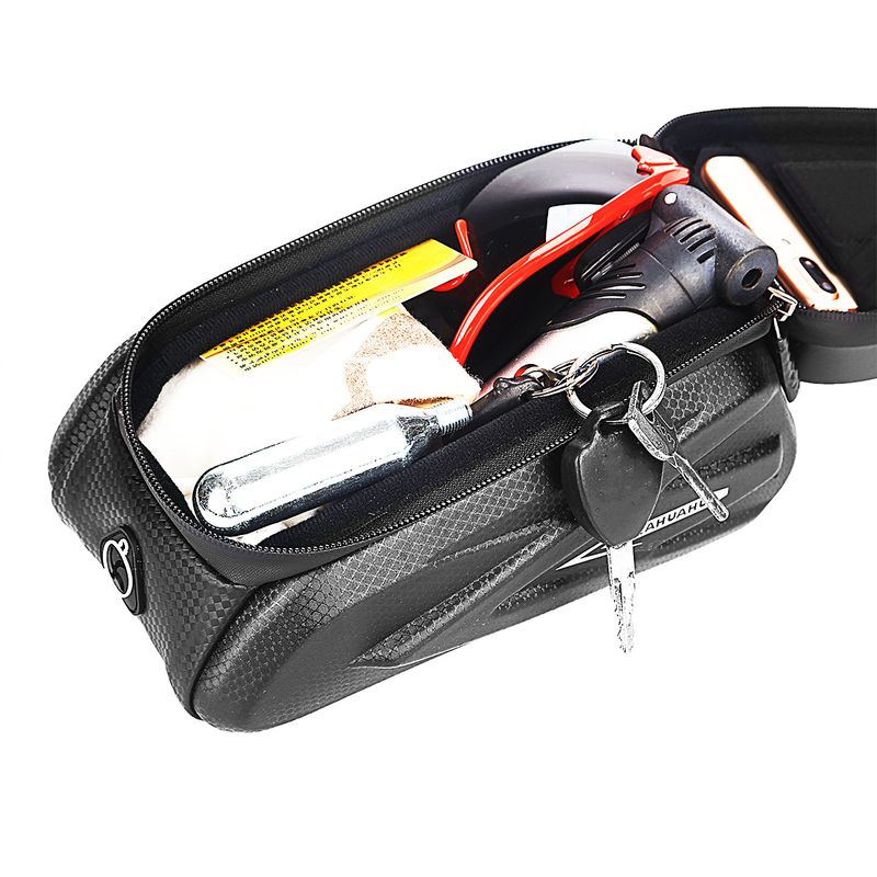 Fahrradtaschen Hard Shell Frontstrahl Mountainbike Telefon Touchscreen Rohr Sattel Reiten Zubehör Tasche Ausrüstung_voghion.com