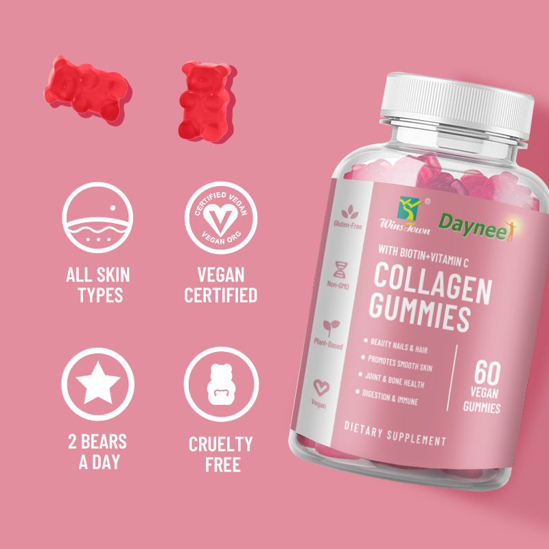 Wansongtang GMP Factory Fudge Glutathione Gummies Collagen Protein Soft Candy_voghion.com