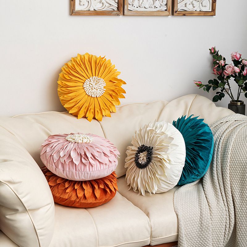 Nuovo bellissimo cuscino per divano con toppa a forma di fiore grande tridimensionale ricamato modello di decorazione per la casa federa per cuscino da camera_voghion.com