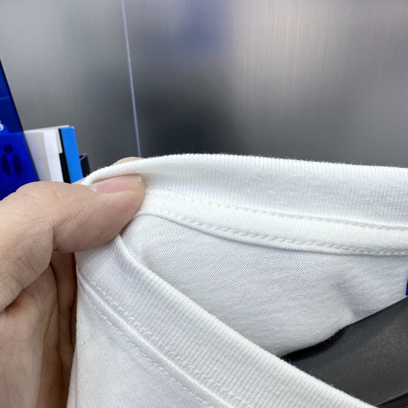 Vêtements pour hommes T-shirt à manches courtes pour hommes, pull-over ample à manches courtes, imprimé de lettres de haute rue, tendance T pour hommes, printemps et été B2DAD2518_voghion.com