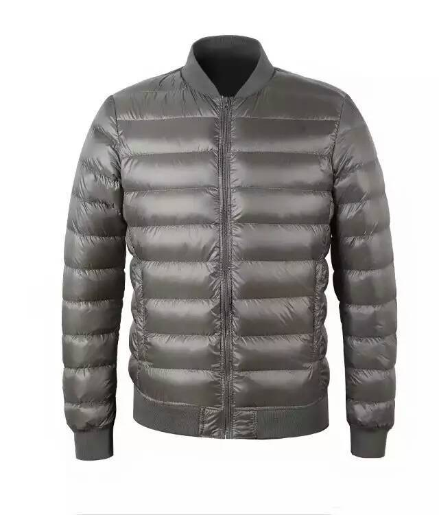 Herbst und Winter Herren Daunenjacke Plus Size Slim Fit Mode Stehkragen Kurze Baseballjacke, Paar-Outfit_voghion.com