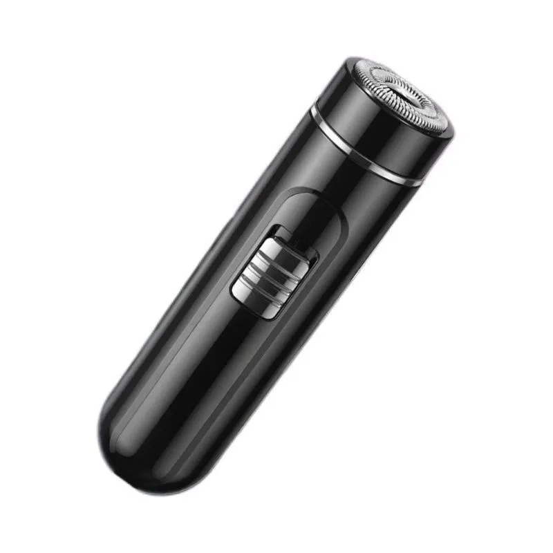 Compact & Convenient Electric Razor For Men - USB Rechargeable, Wet & Dry, Easy One-Button Use - Perfect For Home, Car & Travel!_voghion.com