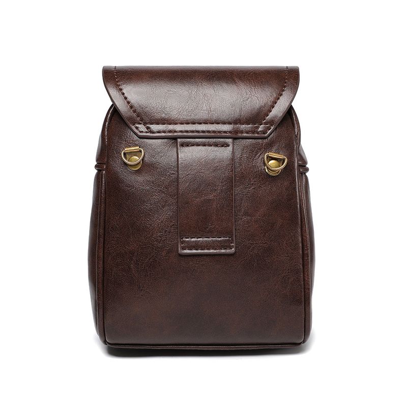 Creative owl design medieval retro style women's shoulder messenger bag small square bag_voghion.com