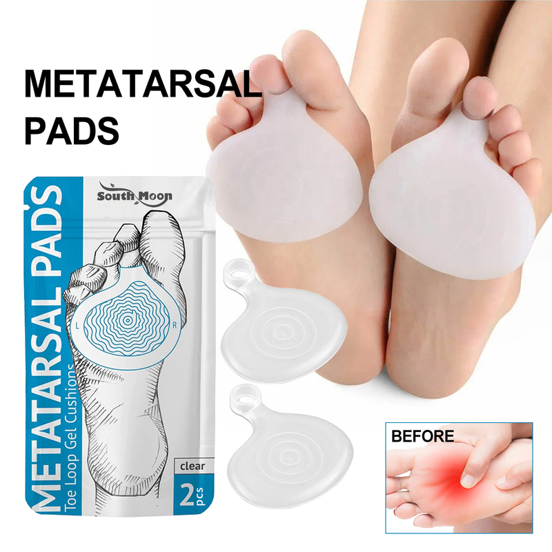 Das kugelförmige Vorfußpolster von Moon South reduziert die Reibung, lindert Beschwerden im Vorfuß, schützt die Zehen und c._voghion.com