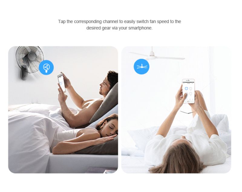 Sonoff 4CH R3/PRO R3 4 Way Mounting WiFI Wireless Smart Switch 433MHZ Remote Interrupter Relay Works with Alexa Google_voghion.com