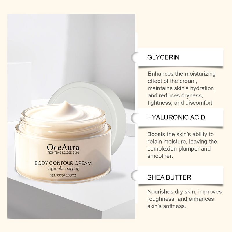 OCEAURA Cream Moisturizing And Softening Texture Refreshing Non-sticky Easy To Absorb Skin Care Body Lotion_voghion.com