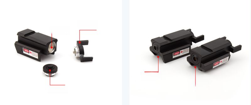 The new low-base orbit laser sight infrared laser sighting small laser sighting tactics hang White Light Green Light_voghion.com