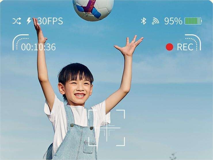 Sofortbildkamera für Erwachsene und Kinder mit hochwertigem Druckpapier (blau)_voghion.com