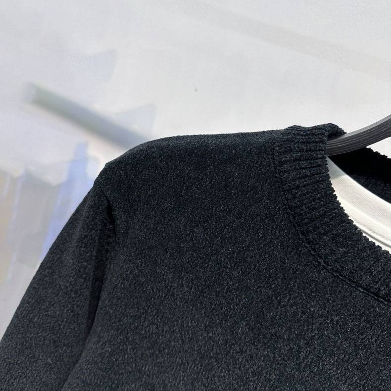 Men's Clothing Winter Pullover Soft Sweater Round Neck Skin Business Sweater _voghion.com