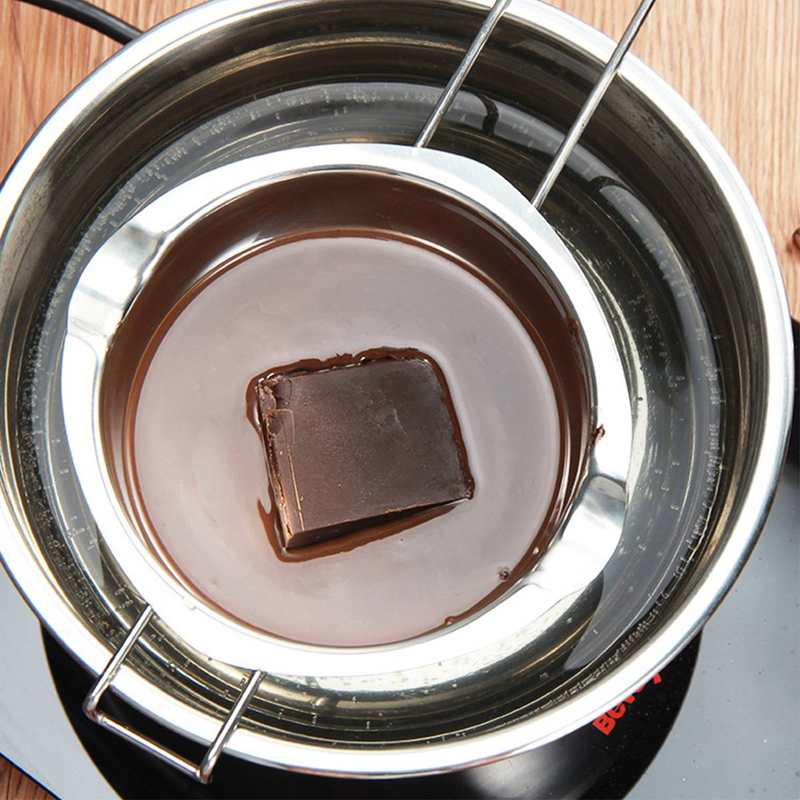 Edelstahl-Schokoladenschmelztopf, Doppelkessel-Schüssel zum Backen, 600 ml_voghion.com