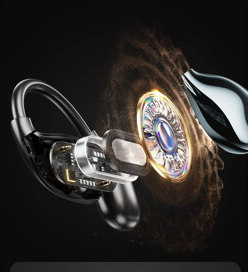 AWEI T98 Over-Ear Headphones: Sporty, Comfortable Fit, Long Battery Life, Dynamic Sound Effects, OWS Bluetooth Headphones_voghion.com