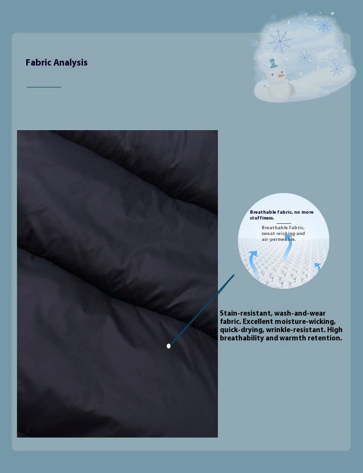 Kids' Winter Heated Jacket With Graphene Technology - Warm & Comfortable Unisex Coat For Boys & Girls (100-150cm, Black)_voghion.com