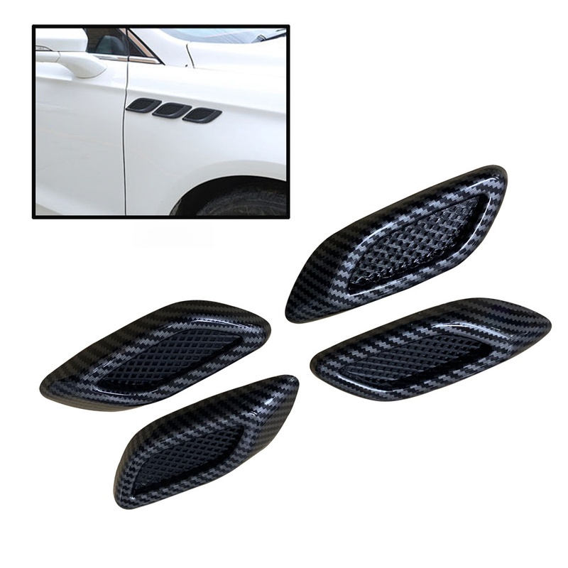 Suitable For Car Fender Side Carbon Fiber Body Decoration Stickers Personalized Modification Universal_voghion.com