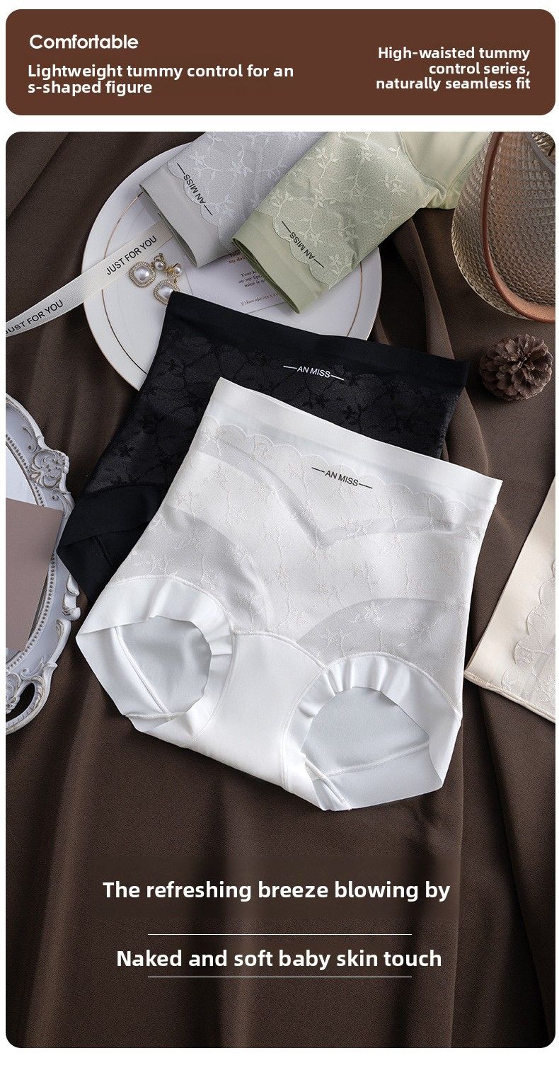 Reggiseno a vita alta sexy in pizzo patchwork senza cuciture, controllo della pancia, seta di gelso, cavallo esteso, delicato sulla pelle, traspirante, da donna_voghion.com