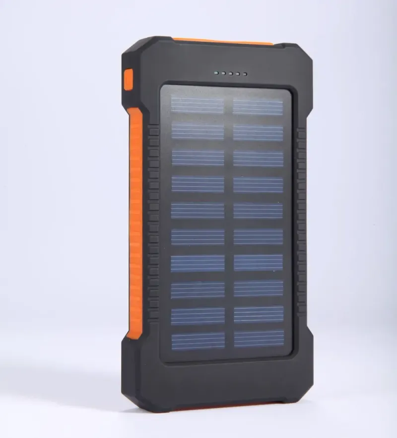 VENDA QUENTE 20000 MAh Bateria Externa Portátil Banco de Energia Solar Dual USB Carregamento Rápido Powerbank Carregador de Telefone para Smart_voghion.com
