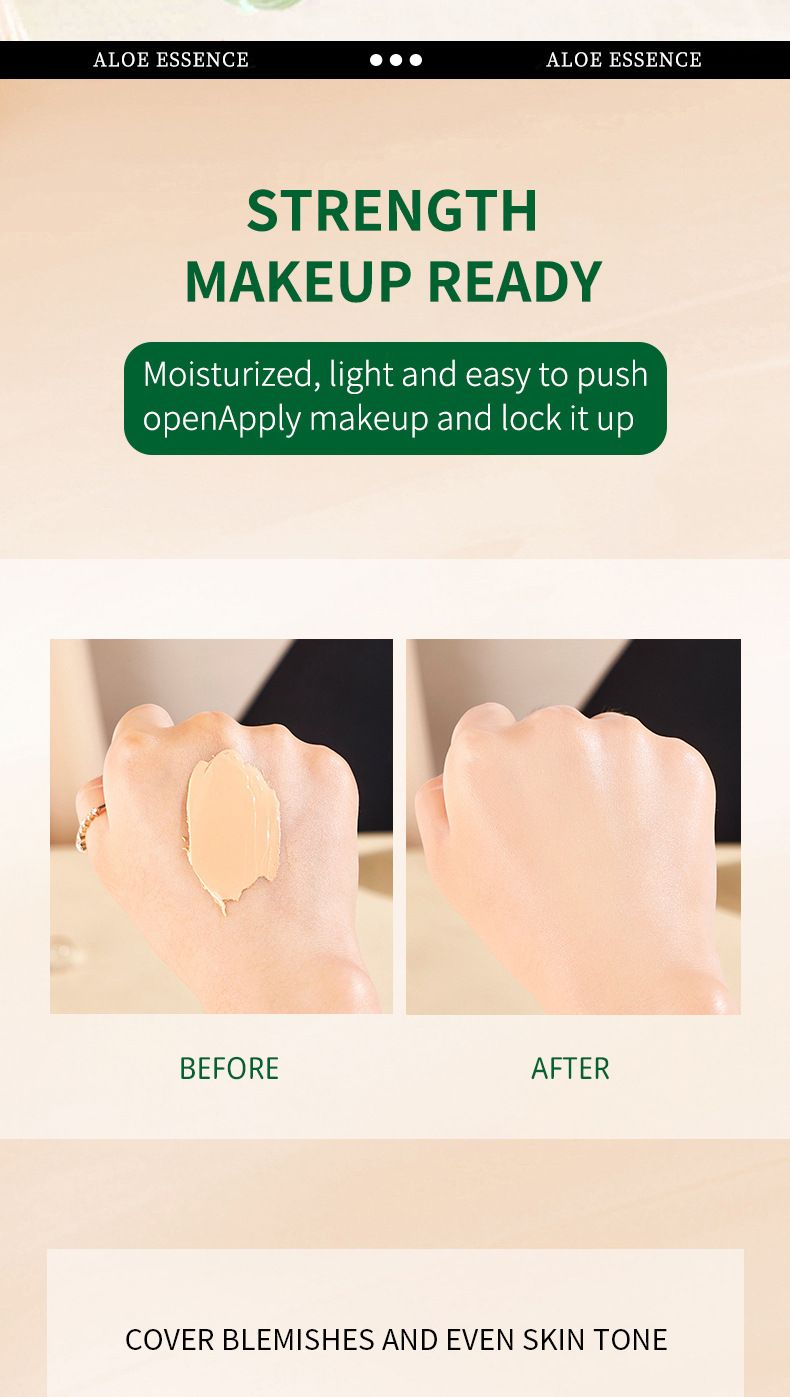 OCHEAL Moisturizing Oil Control Isolation Makeup Primer Plain Brightening Primer Natural Naked Makeup Concealer Foundationavocado Moisturizing | Trans_voghion.com