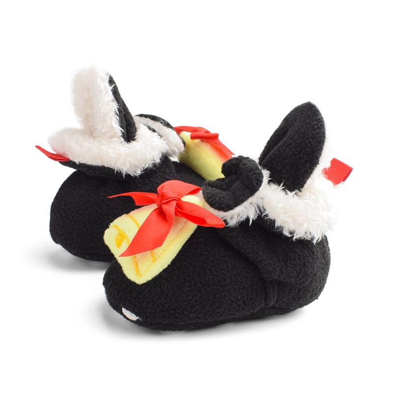 Winter Christmas cotton boots with plush and thickened baby shoes, soft soled walking shoes for 0-1 year old M030_voghion.com