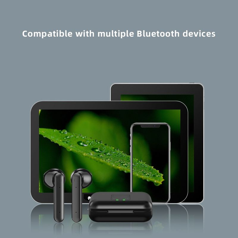 TWS Wireless Bluetooth-compatible 5.0 LED Digital Display Earphones Stereo Music Headset_voghion.com