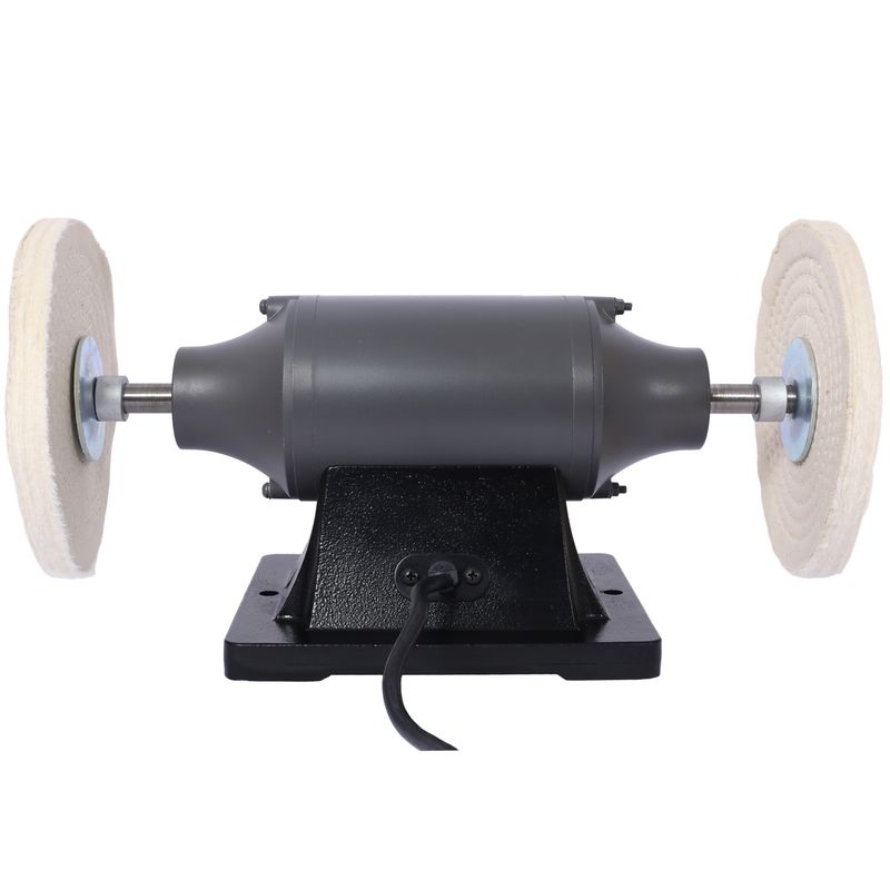 8-Inch Electric Polisher Bench Buffer Grinder - Includes 4PCs 80Ply Thic Buffing Wheels Ideal Benchtop Buffing Machine For Polishing Metal, Jewelry, Knives, Wood, Jade, And Plastic. CSA Certificated_voghion.com