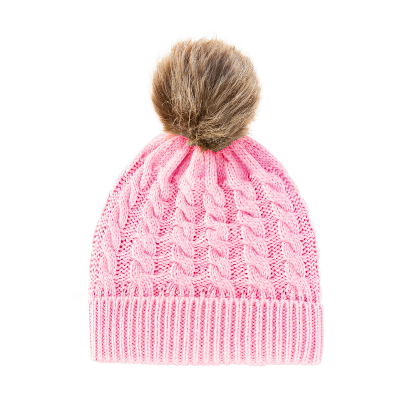Baby clothing wool monochrome twist warm children's hat scarf gloves two or three sets_voghion.com