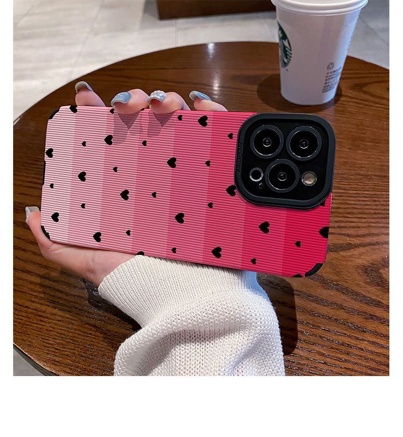 Red Heart 11 14 Phone Case 13 For Women IPhone 12 Compatible 6s/8 Plus New Pro Max_voghion.com
