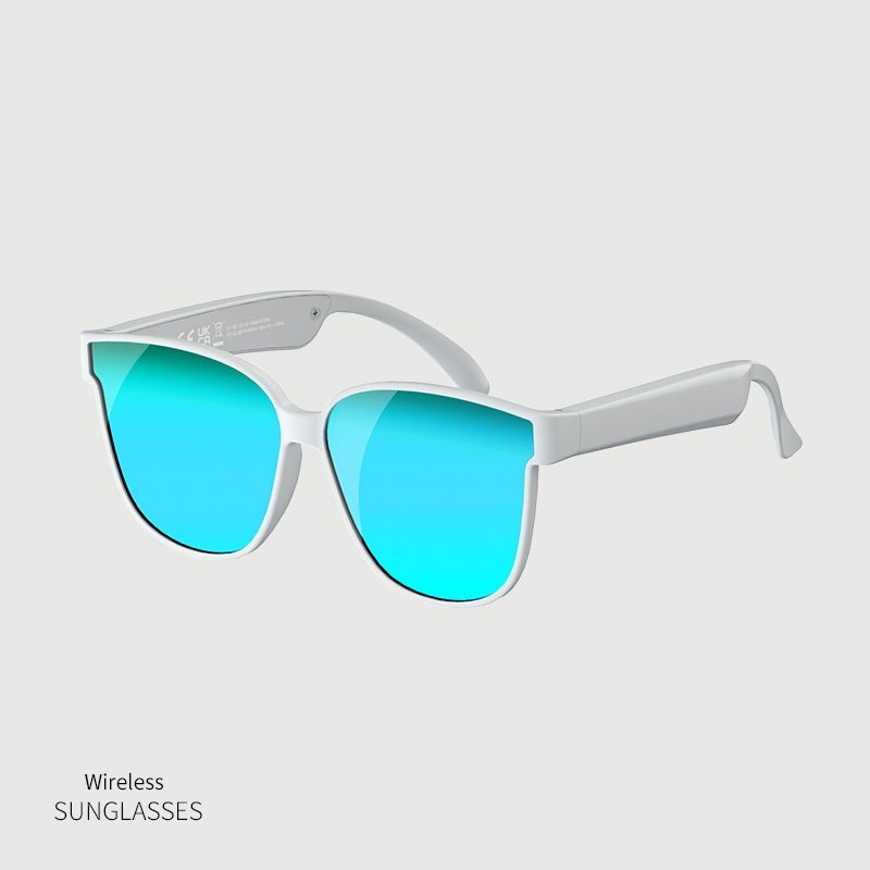 Smart Bluetooth Glasses With HD Sound, Anti-Blue Light & Polarized Lenses, Wireless Audio Eyewear For Music & Calls, Lightweight Frame (36g)_voghion.com