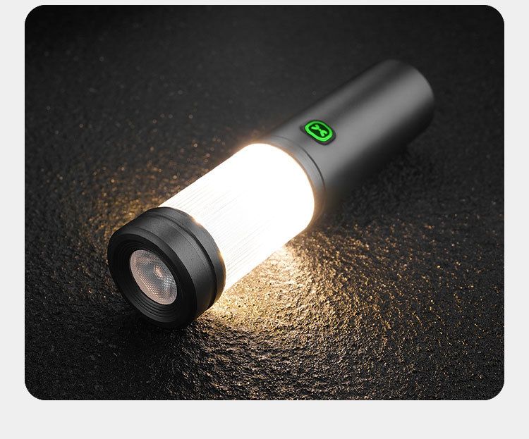 Holofote de acampamento externo três em um, à prova de chuva e lâmpada de iluminação de adsorção magnética suspensa, lâmpada de carregamento_voghion.com
