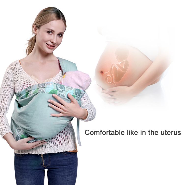 Babytragetuch für Neugeborene, doppelt verwendbar, Stilltuch, Netzstoff, Stilltragen bis zu 59 kg (0–36 M)_voghion.com