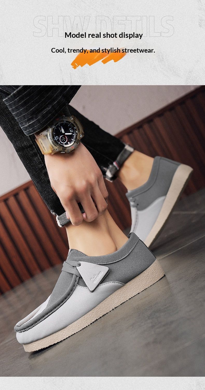 Voyage Men's Shoes 2025 New Spring And Autumn Trendy Versatile Youth Casual Sports Lightweight Driving Work Office Sneakers_voghion.com