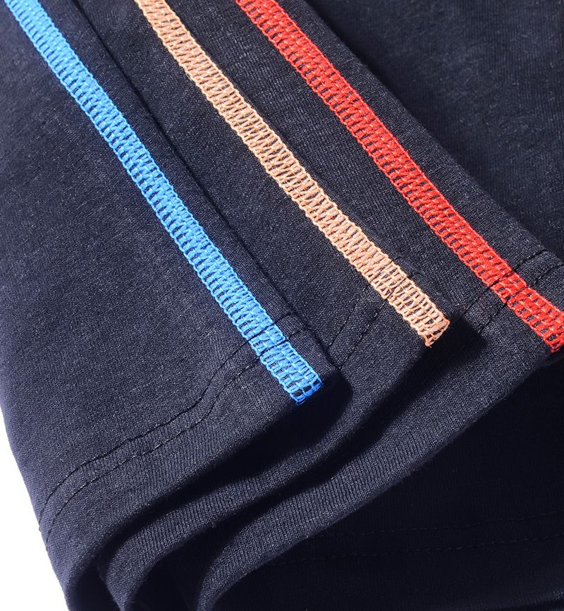 Sous-vêtements pour hommes, sous-vêtements à jambes longues, pur coton, jambes extra longues anti-frottement, boxer de sport respirant, boxer de course grande taille pour hommes_voghion.com