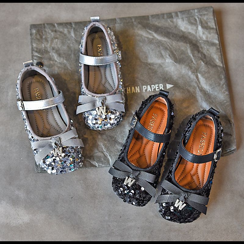9151 herbst kinder Neue Mädchen der Koreanischen Ausgabe Glitter Breiten Mund Einzelnen Mädchen Leistung Prinzessin Student Tanz Schuhe_voghion.com