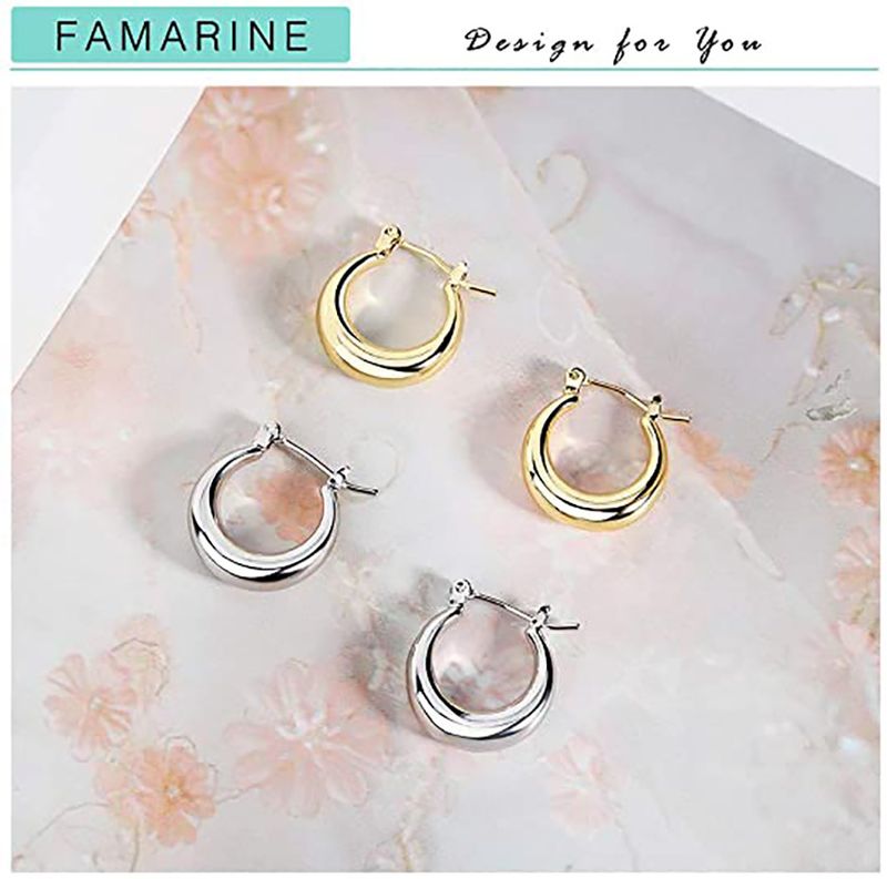 Orecchini: orecchini circolari in zircone con intarsio di diamanti, orecchini a forma di stella e luna e orecchini_voghion.com