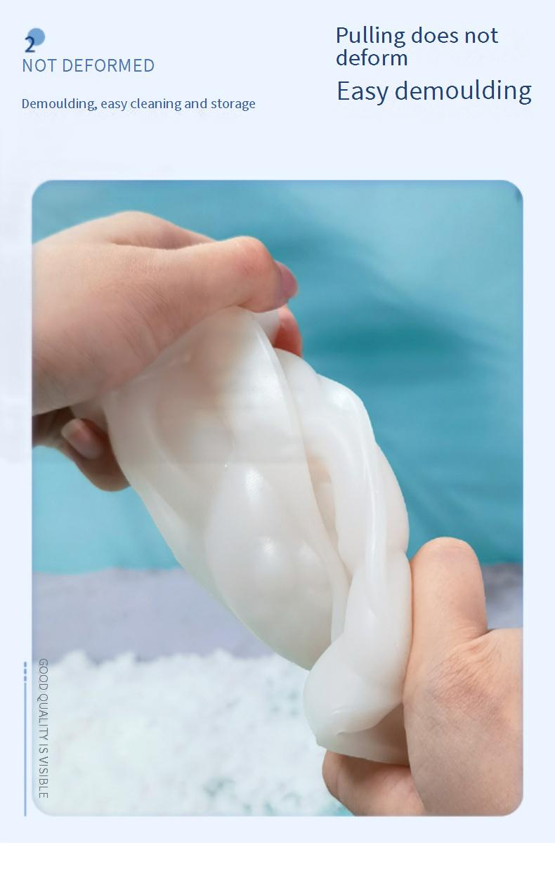 Bear & Rabbit Silicone Ice Cube Mold Set (DIY For Coffee, Milk Tea & Cocktails - Non-Toxic, BPA-Free, Reusable)_voghion.com