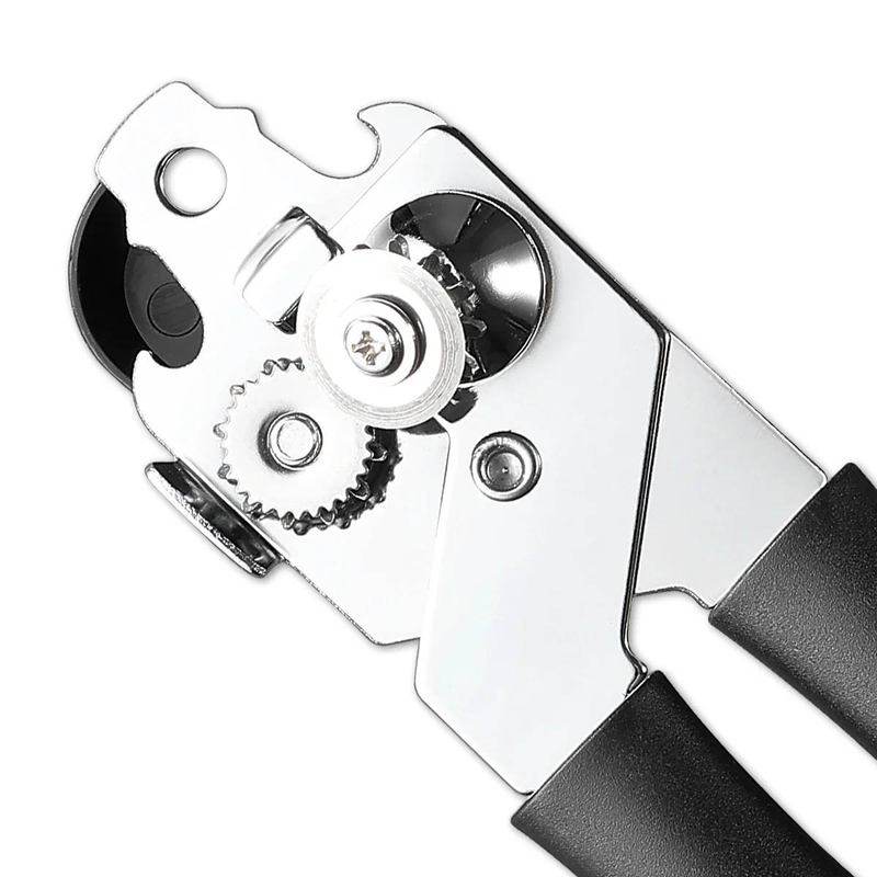 Manueller Dosenöffner Edelstahl Flaschenöffner Professioneller ergonomischer Dosenöffner für Dosen Küchenwerkzeuge Zubehör_voghion.com