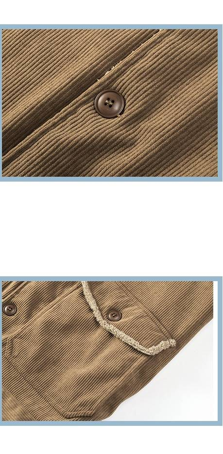 Men's Plus-Size Corduroy Winter Jacket – Lambswool-Lined Thick Coat For Cold Weather_voghion.com