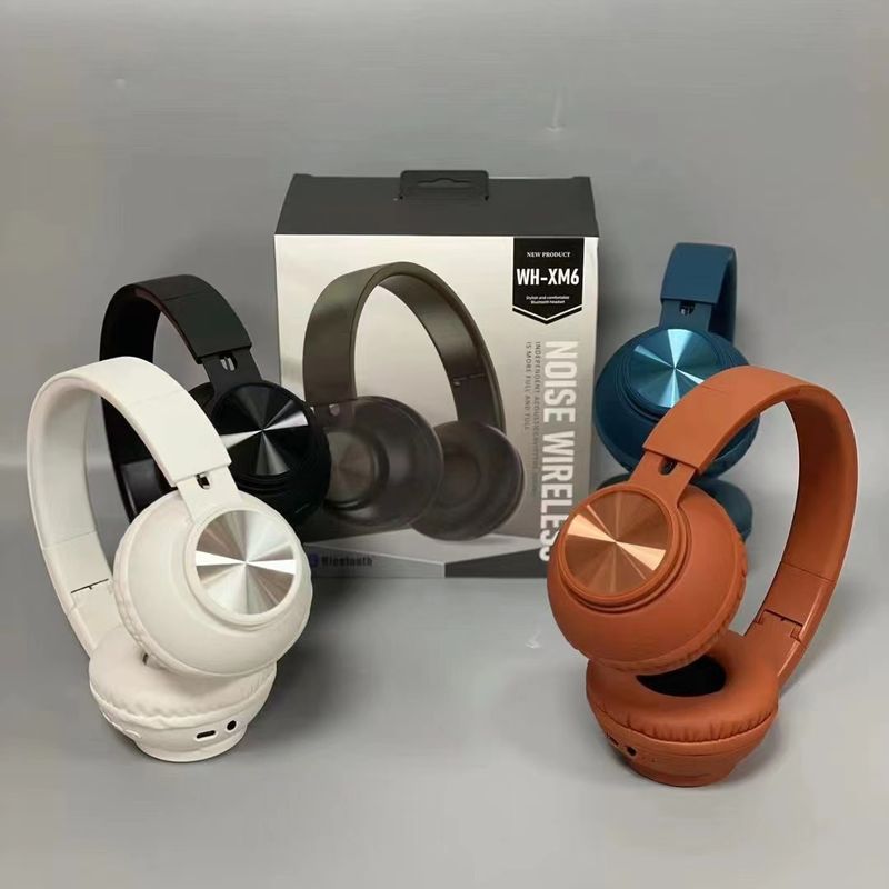 WH-XM6 Headset Bluetooth-Kopfhörer - Drahtlose Stereo-Sportkopfhörer im Kartenformat_voghion.com